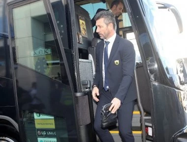 ΑΕΚ: Αναχώρηση για Ολλανδία για την πρεμιέρα του Champions League (φώτο)